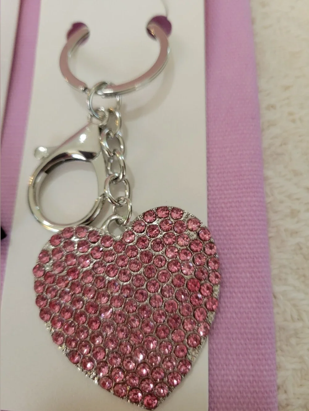 Set Of Two Keyring Bag Charms